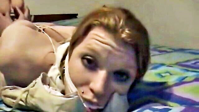 fetish, amateur, bdsm - madison youngs new bdsm video   bound and gagged to smell socks