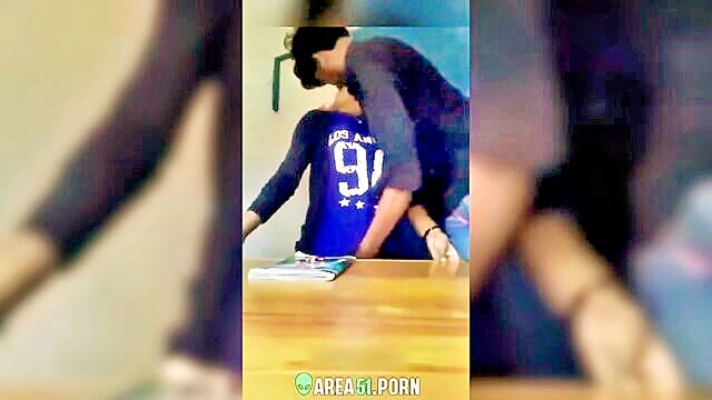 indian teacher, incest porn, indian porn - lewd indian teacher caught on camera fucking his attractive student in classroom