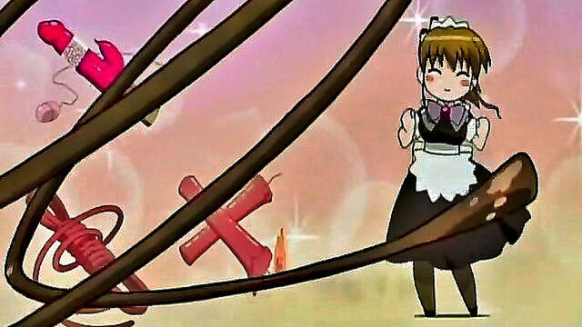anime, cartoon, big tits - explore the erotic tale of a mystical maid in 3d animation