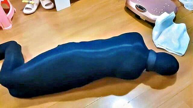 fetish, stockings, amateur - explore the world of black pantyhose encasement bdsm with exclusive full length videos in high definition on bdsmxtube