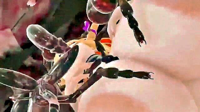 cartoon, big tits, anime - experience the thrill of pov 3d with hehe233s insect themed hentai video