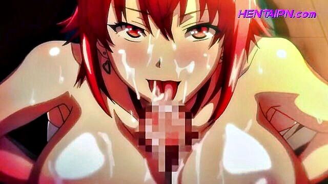 cartoon, big tits, anime - redhead enjoys anal delight in 3d animated hentai