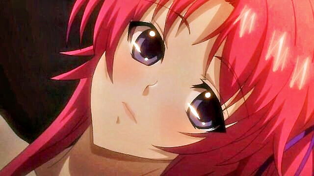 anime, big tits, cartoon - uninhibited hentai a xxx cartoon featuring a busty slutty character