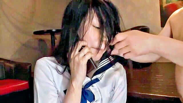 teen, hardcore, fucking - petite japanese teen in uniform