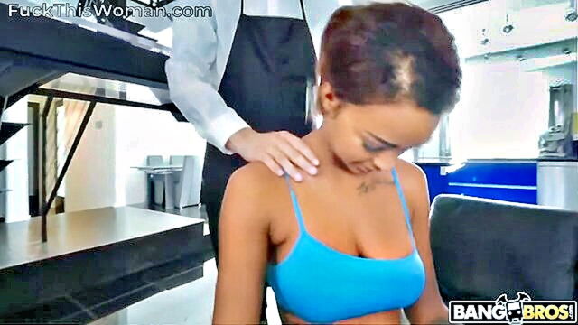 Harley Dean, Harley - harley dean enjoys a steamy encounter with the butler
