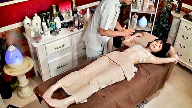 anal, amateur, asian - hairy milf anal play in japanese maid outfit