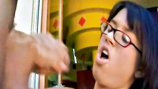 african american latina gives a deep throat cumshot : PornNerdNetwork.com