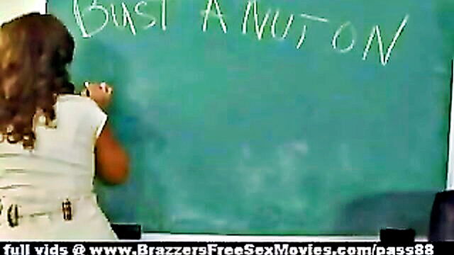amateur, big tits, milf - miniature schoolgirl with stunning physique during study time