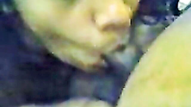 blowjob, cumshot, amateur - desi mature wife gives an impressive blowjob in pov
