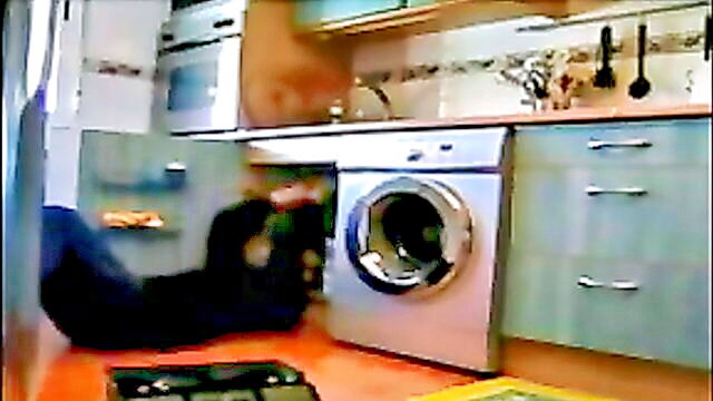 amateur, hidden cam, ass - wife playfully exaggerates to the visiting plumber