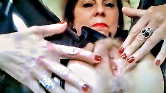 amateur, fetish, brunette - danish milf britts pvc and fingering fetish in first video
