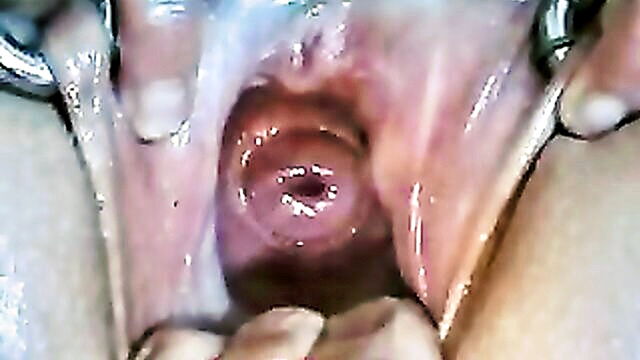 fisting with intensity pierced pussypleasure closeup : Stim99