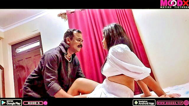 blowjob, big tits, big ass - seductive indian housewife with big boobs in a steamy video