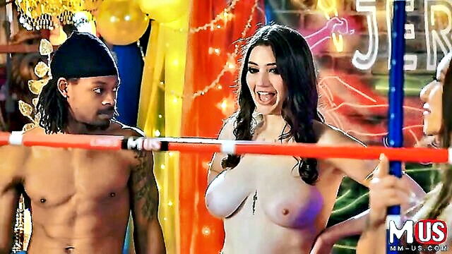 big tits handjob, blowjobs with big tits, alyx star huge boobs cumshot - alyx star amanda panda engage in steamy encounter and blowjob