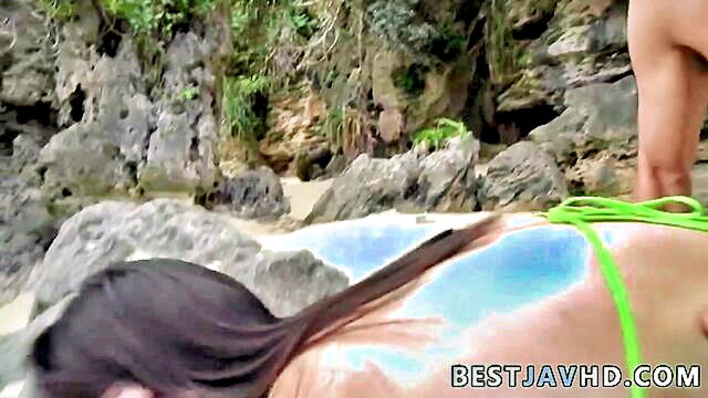 jav hd, japanese, kaede niiyama - japanese kaede niiyamas wild beach lovemaking with oral anal and vaginal action