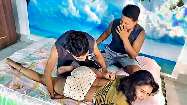 facial, porno, porn - sister gets gangbanged on christmas in hardcore gangbang video