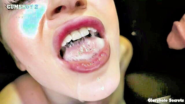 babe, blonde babe, blonde - blonde beauty indulges in hot oral pleasure at the popular gloryhole station