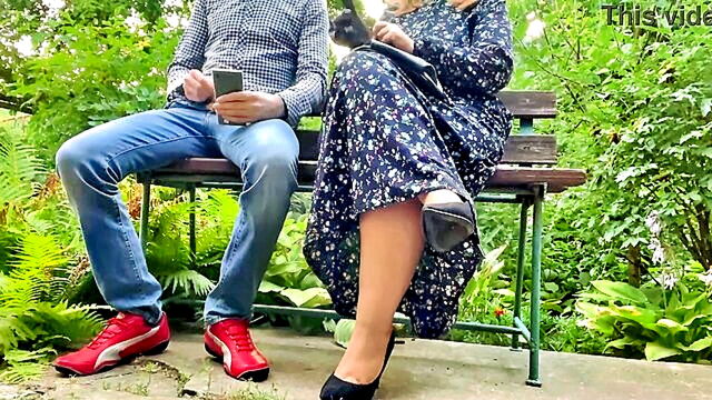 horny married couple indulges in outdoor milf encounter : AmateurKinkyCouple