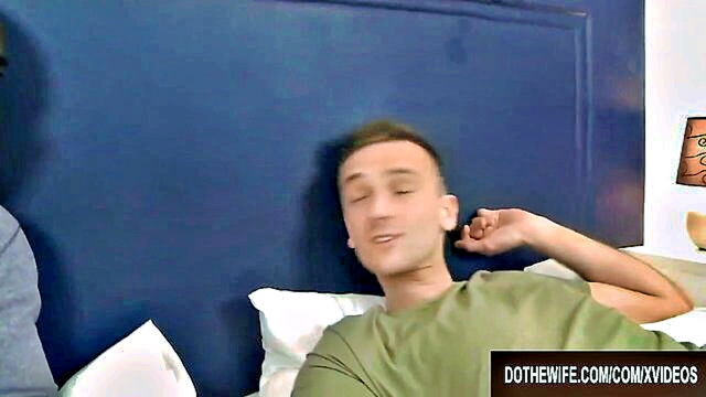 Alex Black - alex black experiences intense pleasure as her holes are thoroughly penetrated while her husband anxiously indulges in eating her creampie from a black cock Do The Wife