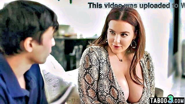Natasha Nice - voluptuous housewife natasha nice offers deepthroat to skinny guy