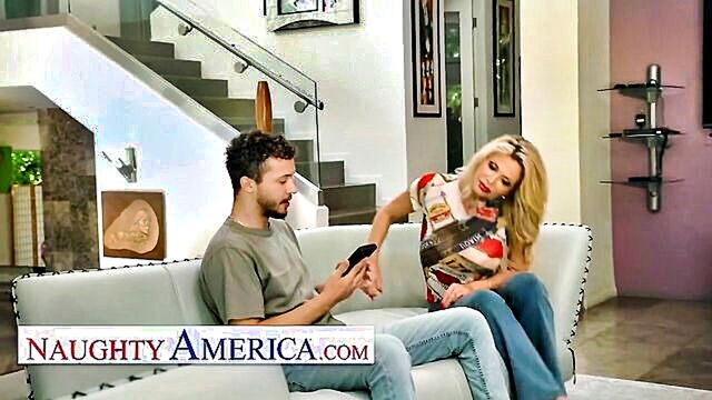 victoria zdrok my friends attractive mom is prepared to handle a substantial shaft : Naughty America