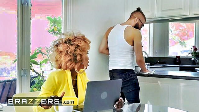 Xander Corvus, Demi Sutra - demi sutra attempts to entice xander but he remains preoccupied with chores and remains indifferent
