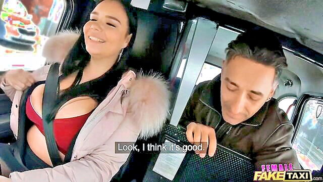 Sofia Lee, Sofia - sofia lee a voluptuous european vixen indulges in steamy taxi encounter while adorned in silky stockings Fake Taxi