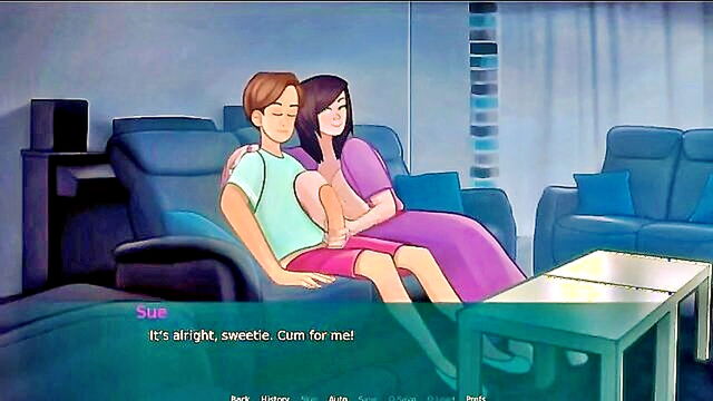 big cock, anime, big boobs - loveskysan69s tantalizing cartoon adventure with a busty milf