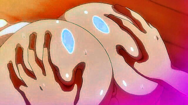 cumshot, hentai, butt - hentai mom with big breasts in anime sex video
