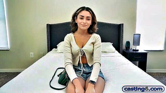 latina teen, amateur latina, big cock - unprofessional hispanic teen seductress gets penetrated during an artificial casting in exchange for 2000 usd   unproven hispanic adolescent employment test large phallus