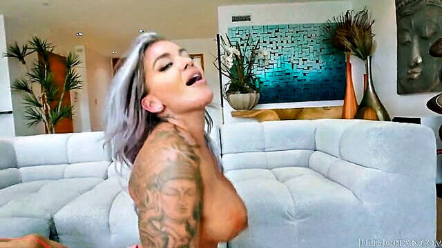 Savannah Bond - unbridled threesome with voluptuous stars savannah bond and hayley davies   mutual enjoyment of a mans physique
