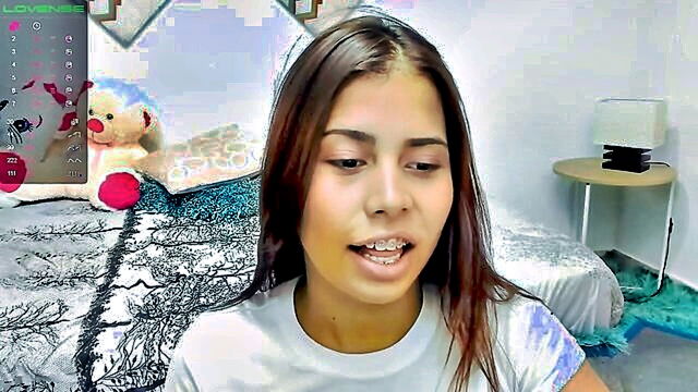 uncategorized, lesbian, 60fps - sultry latina vlogger with voluptuous figure on webcam