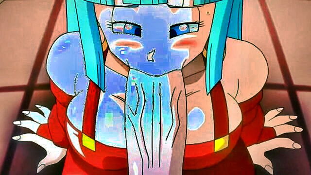 blowjob, hentaipd, big cock - blonde anime seductress receives hard pounding from roshis colossal member in explicit dragon ball parody