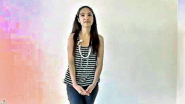 a lovely asian girl receives intense penetration and gives a lucky man a blowjob : Net Video Girls