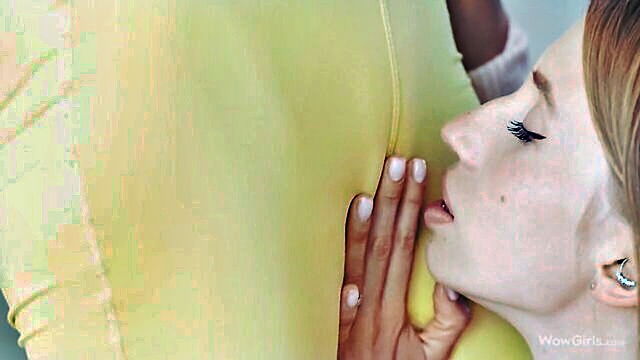 lesbian fuck, hot kissing, hot kiss - aislin enticingly seduces anna di for an intense lesbian encounter involving clit stimulation and passionate kissing