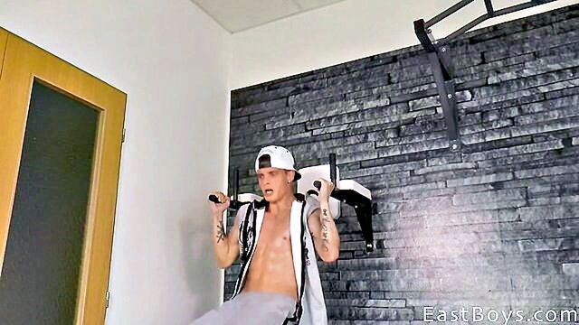gay, eastboys, alexander dorch - prepare for an exhilarating audition with a sexy european beauty and a well endowed man