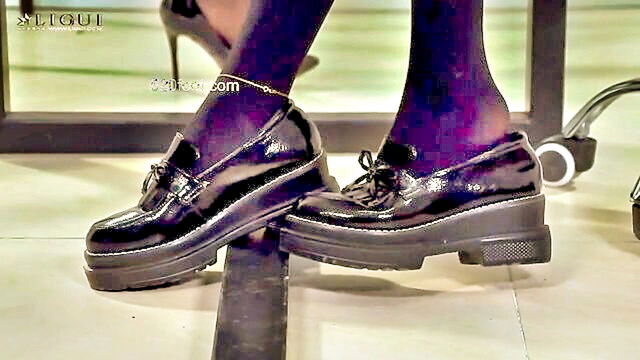 kink, foot, chinese foot fetish - chinese teacher explores foot fetish with lesbian student in steamy encounter