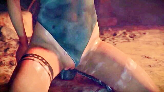 3d 69, lara croft, anal - lara croft in 3d hentai with intense anal and hardcore action