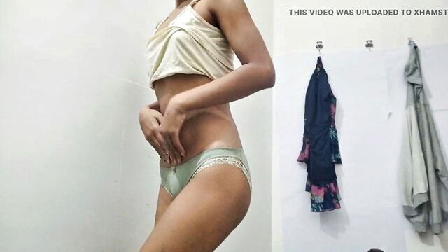 sexy, masturbating, sexiest - a young indian girl masturbates and touches her tight vagina to achieve intense pleasure