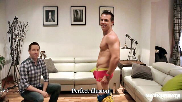maskurbate, jock, hunk - see these hot gay frenchmen and their straight friend having fun behind the scenes