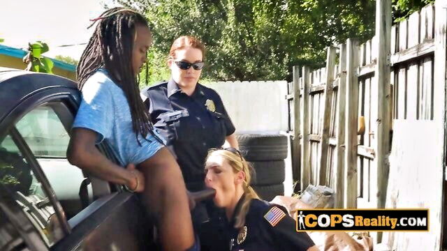 female cop, interracial sex, hardcore interracial - hungry female police officers engage in intense hardcore sex with big black cocks in passionate interracial encounters