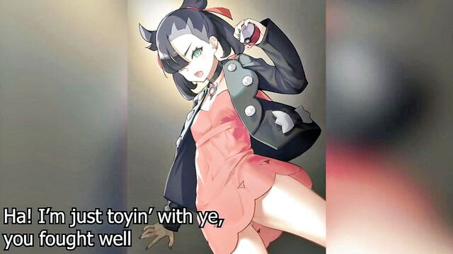hentai joi, hentai, anime - marnies seductive striptease and instructions in pokémon hentai bdsmbage