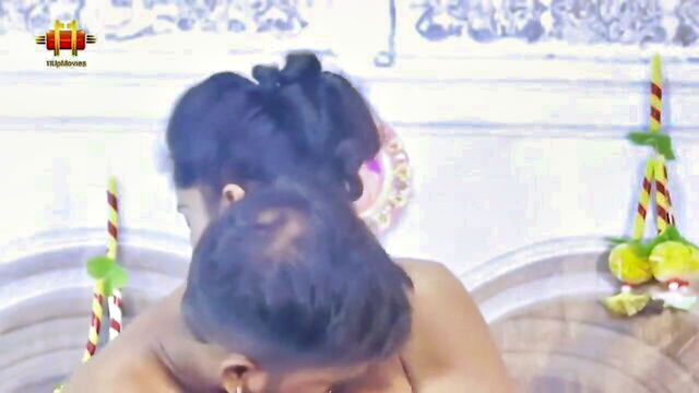 bigass, bts, bigboobs - two voluptuous indian women pleasures themselves with their fingers and a skinny dildo in a steamy threesome