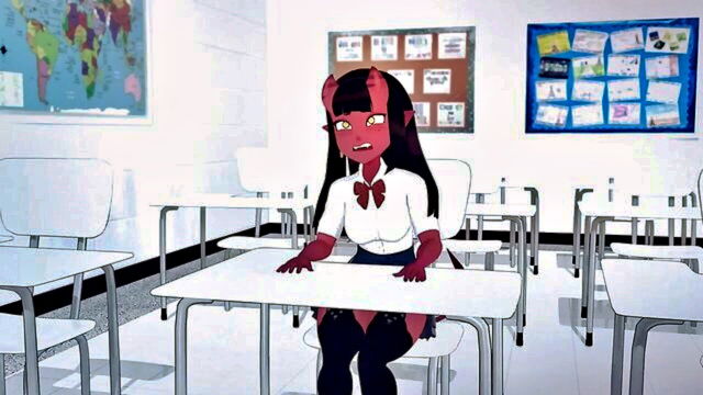 anal, blowjob, hardcore - bound and deep throat challenged cartoon babe gets her ass drilled