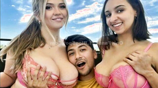 Malisa Moir - angie faith hailey rose and malisa moir in a wild outdoor threesome with interracial twist