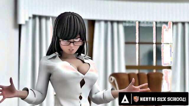 double penetration with futanari twist and hardcore hentai action : Adult Time Official