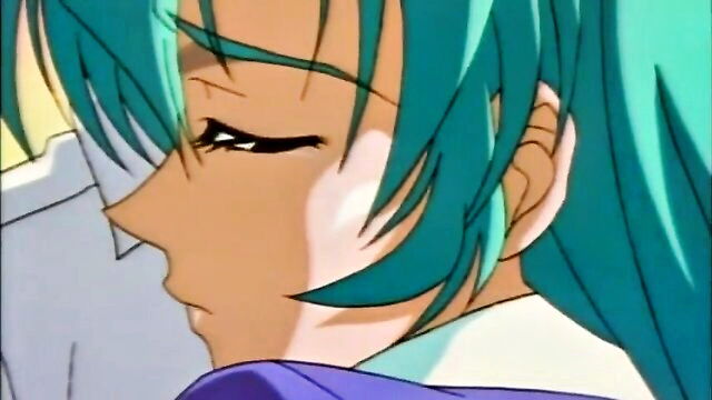 hentai, pussyfucking, blowjob - gorgeous anime sirens receive intense pounding and perform deepthroat moves in this hentai film
