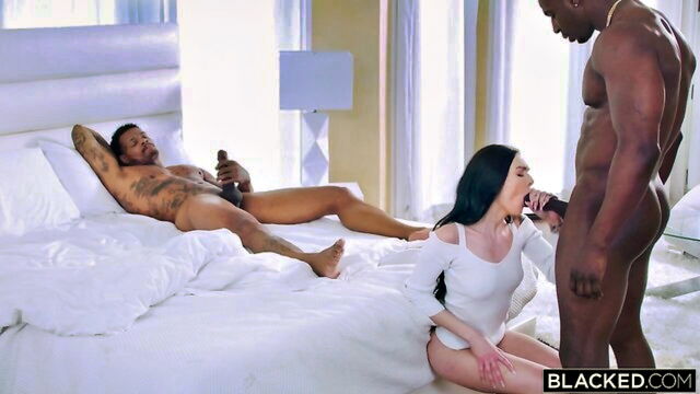 Marley Brinx, Jax Slayher, Jason Luv - jason luv and marley brinx in a wild threesome with jax slayher Blacked