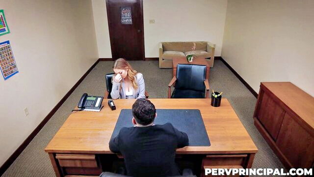 Peter Green, Kira Fox - kira foxs extramarital affair with the principal leads to spanking and intense sex Mylf