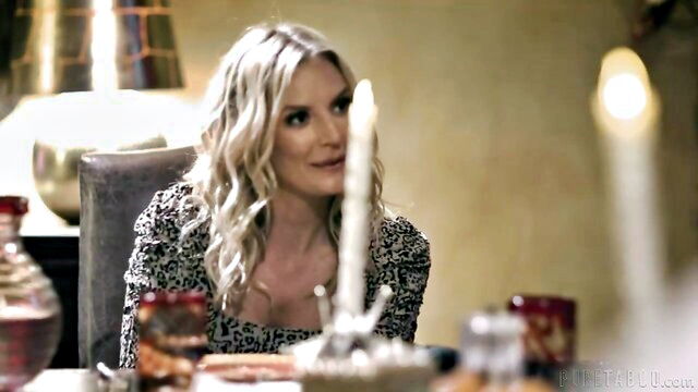 Mike Mancini, Mona Wales, Davon Drake - davon drake mike mancini and mona wales engage in a wild threesome with a young blonde Adult Time